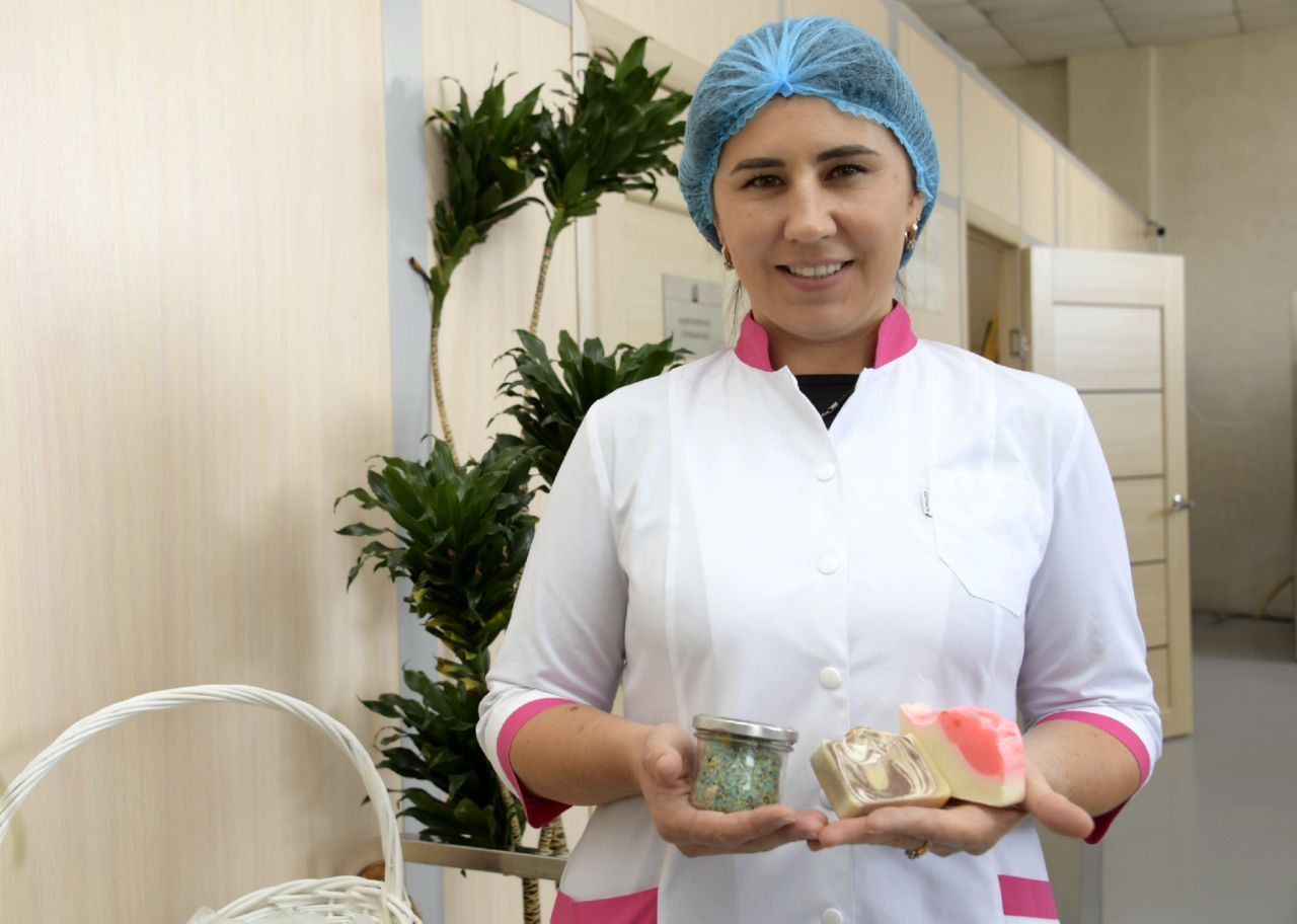 Саумалдан сабын өндірген