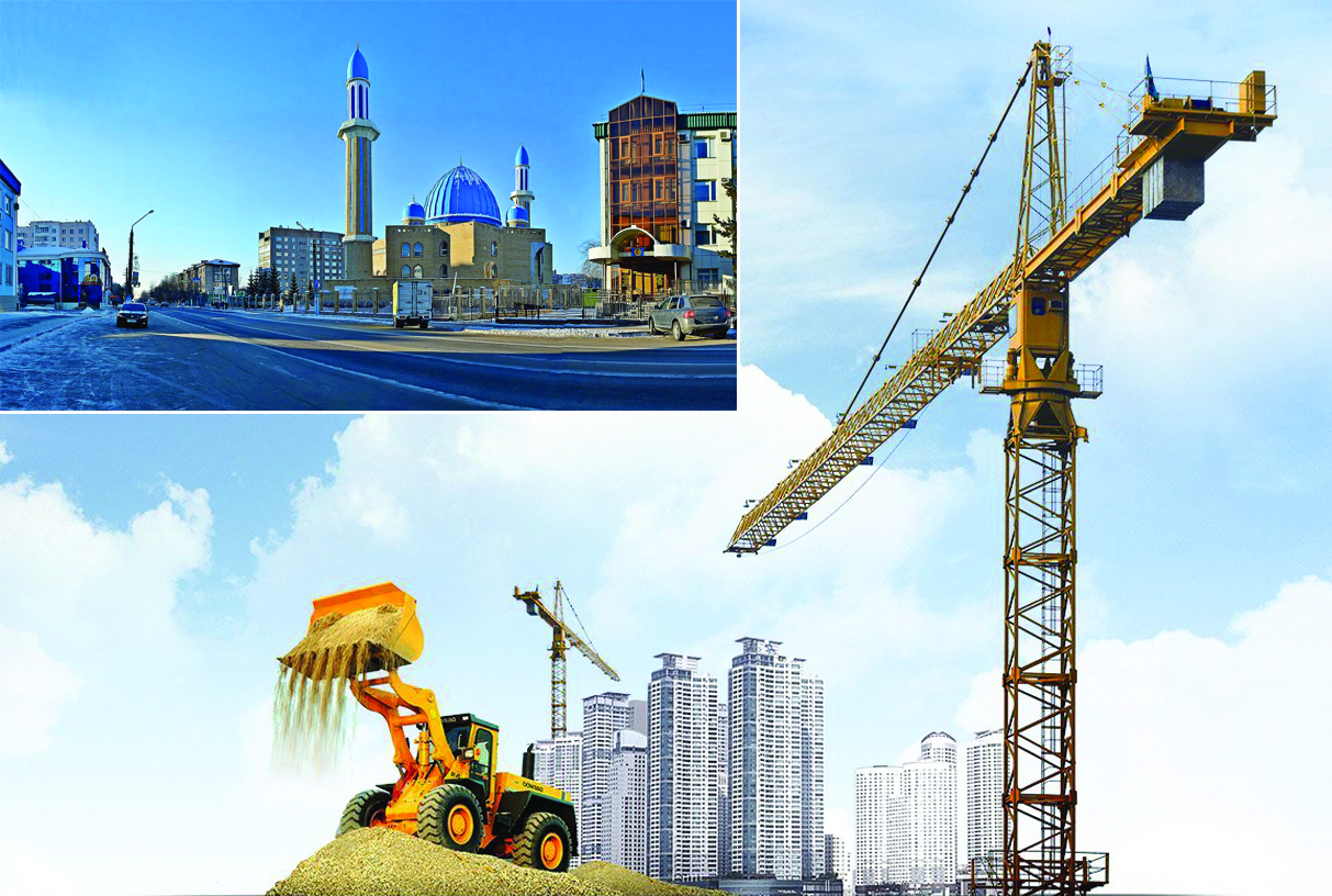 Қанат жайған құрылыс