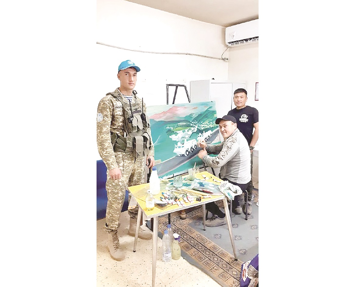 Суреті Үндістанда сақталған қазақ сарбазы