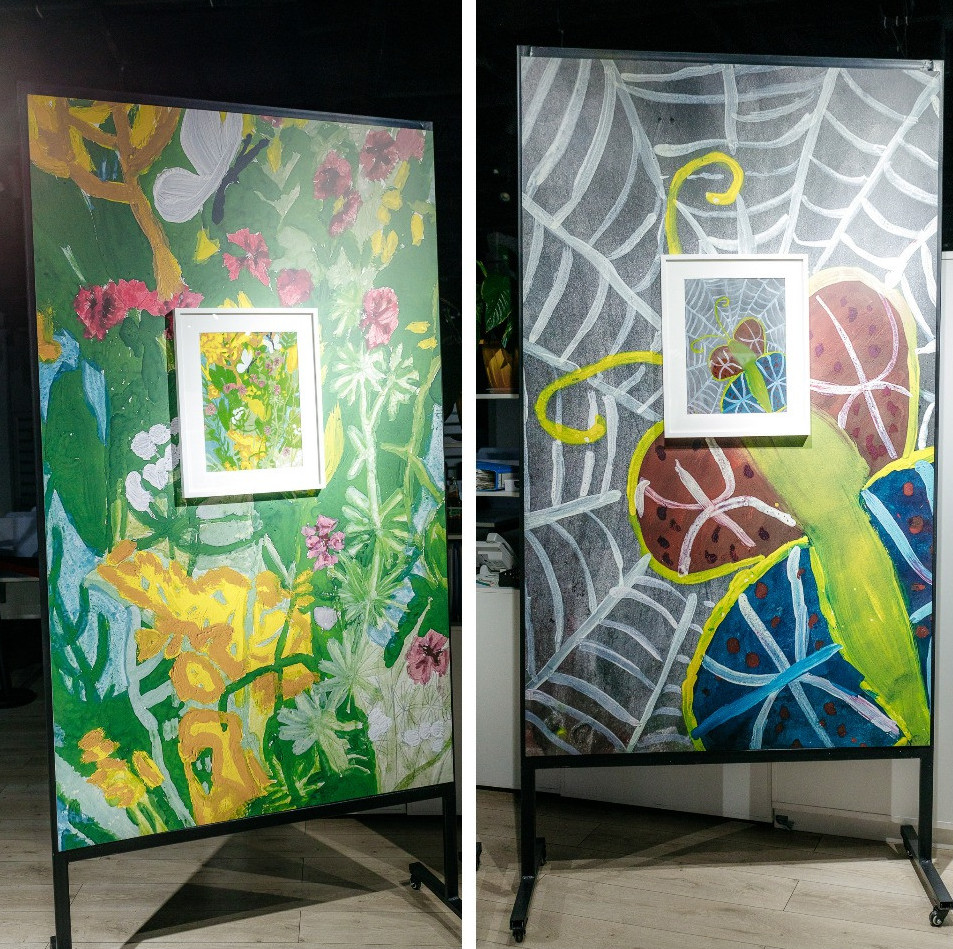 Алматыда ерекше суретшілердің «Көбелектер әңгімесі» атты көрмесі өтті