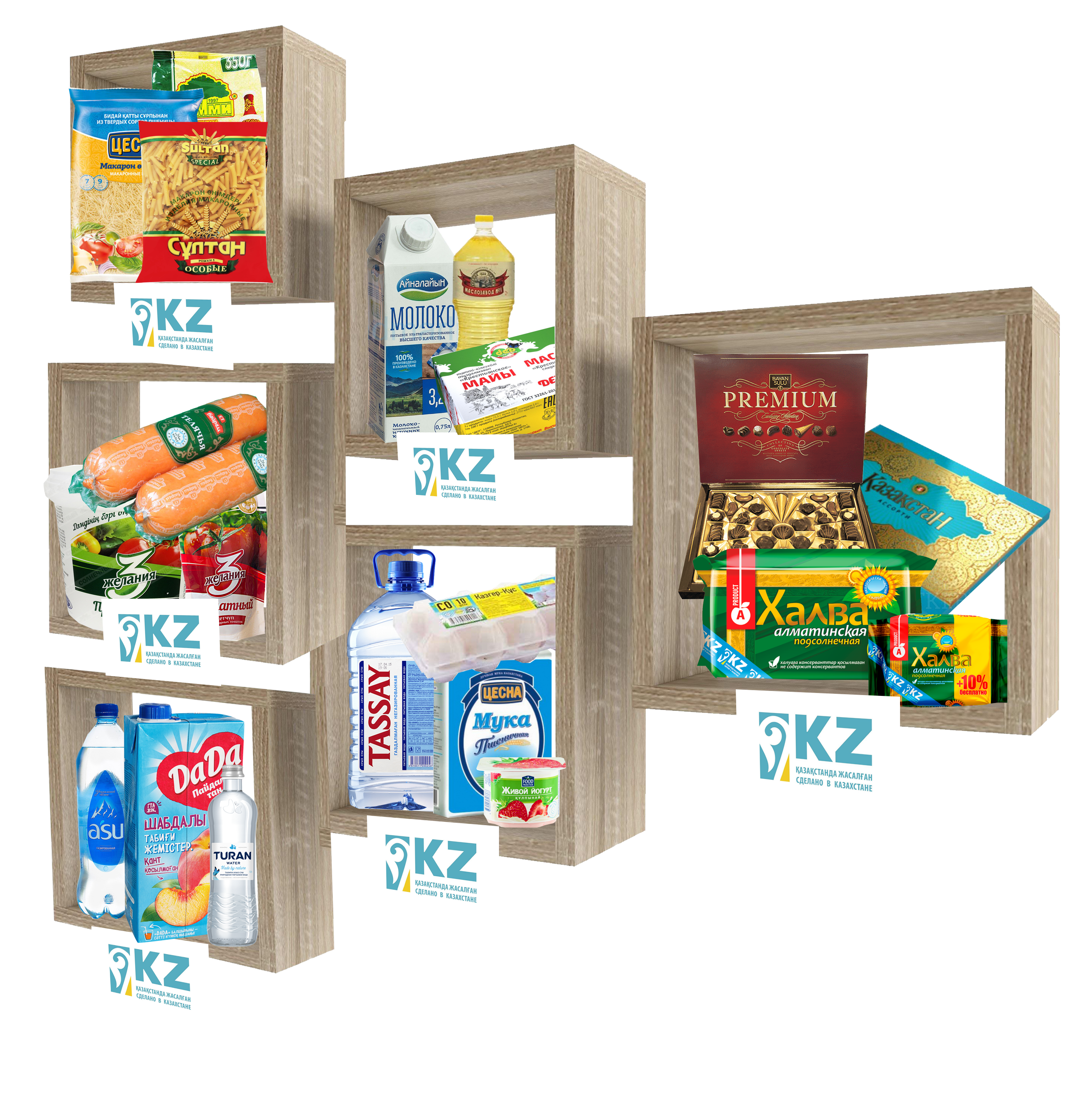 Сауда сөресіндегі отандық тауардың үлесі