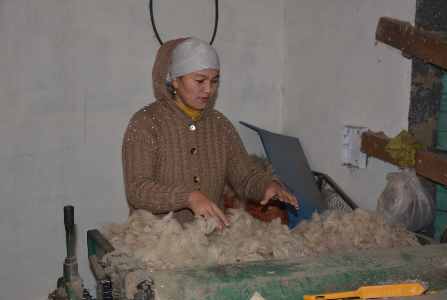 Жүнді кәдеге жаратқан