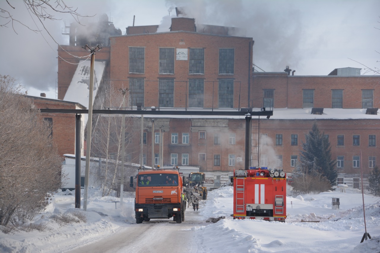 Риддер қазандығындағы өрт