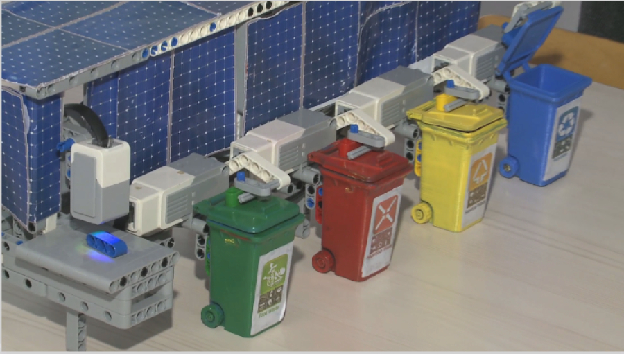 Қоқыс сұрыптайтын құрылғы