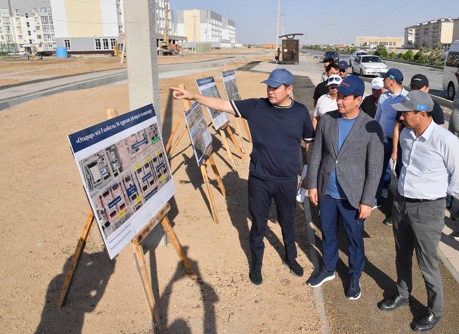 Құрылысы қарқынды Түркістан