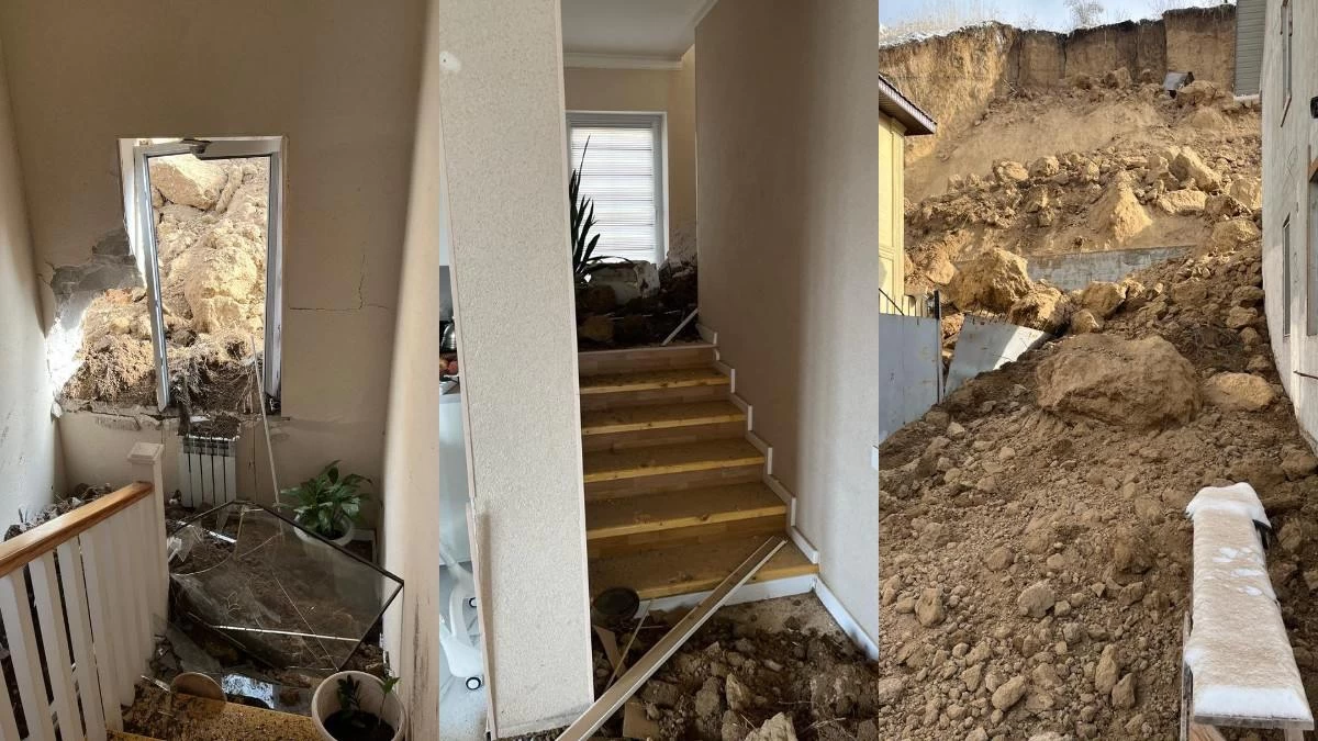 Алматы облысындағы коттедж қалашығында топырақ көшкіні жүрді