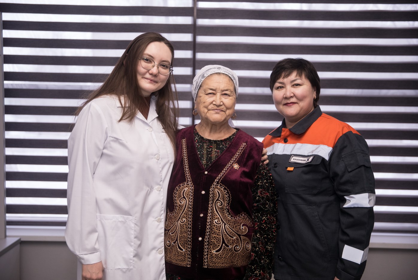 Өндірістегі үш буынның өкілі