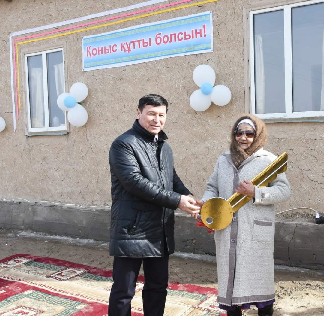 Жұрт жәрдемі – жаңа баспана