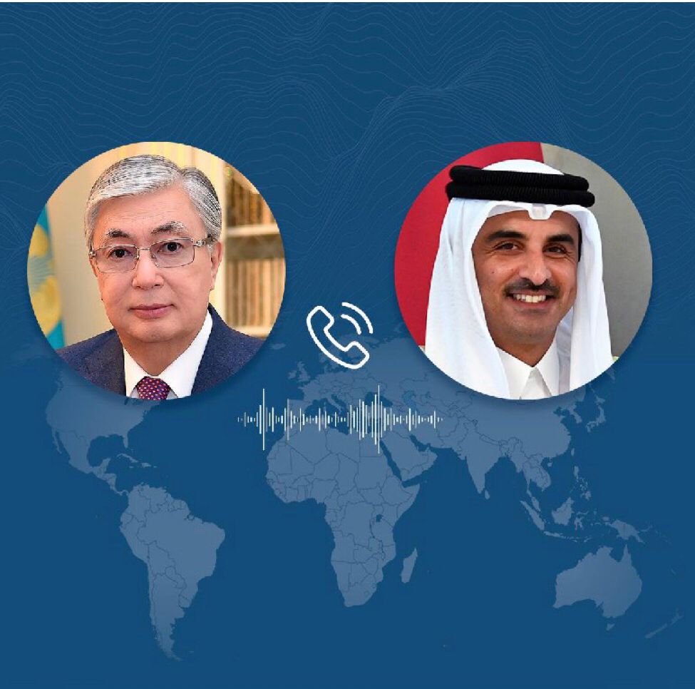 Президент Қатар Әмірімен телефон арқылы сөйлесті