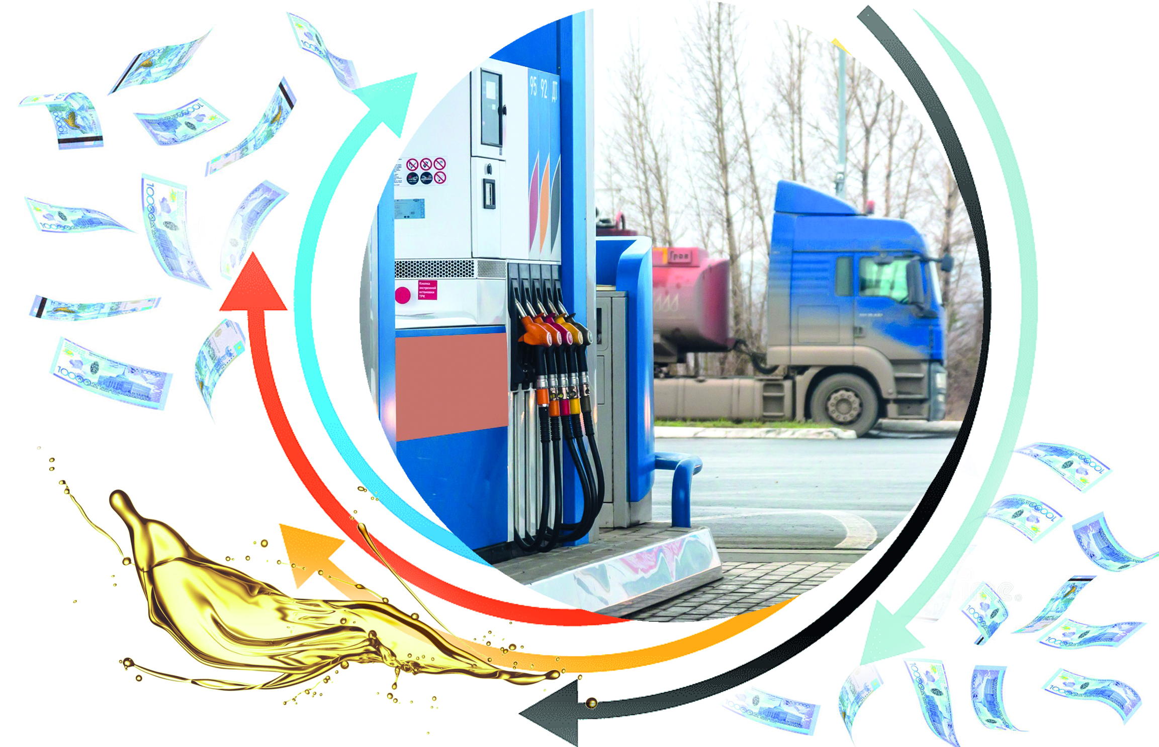 Бензин бағасы ЕАЭО нарығындағы бағамен теңессе...