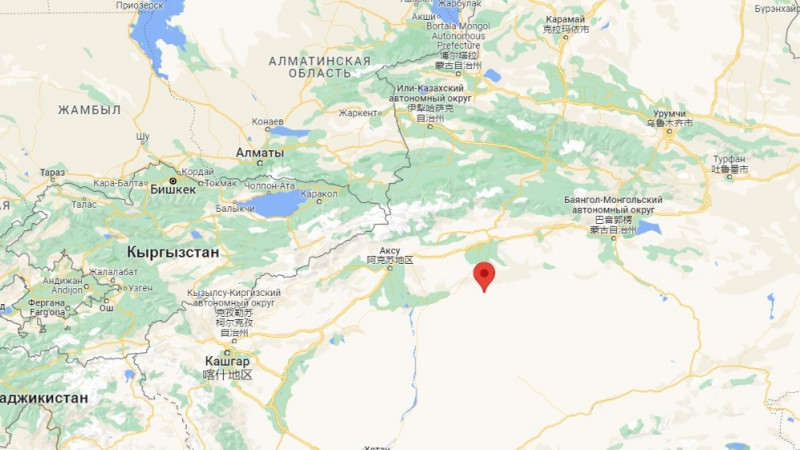 Қытайда жер сілкінісі тіркелді