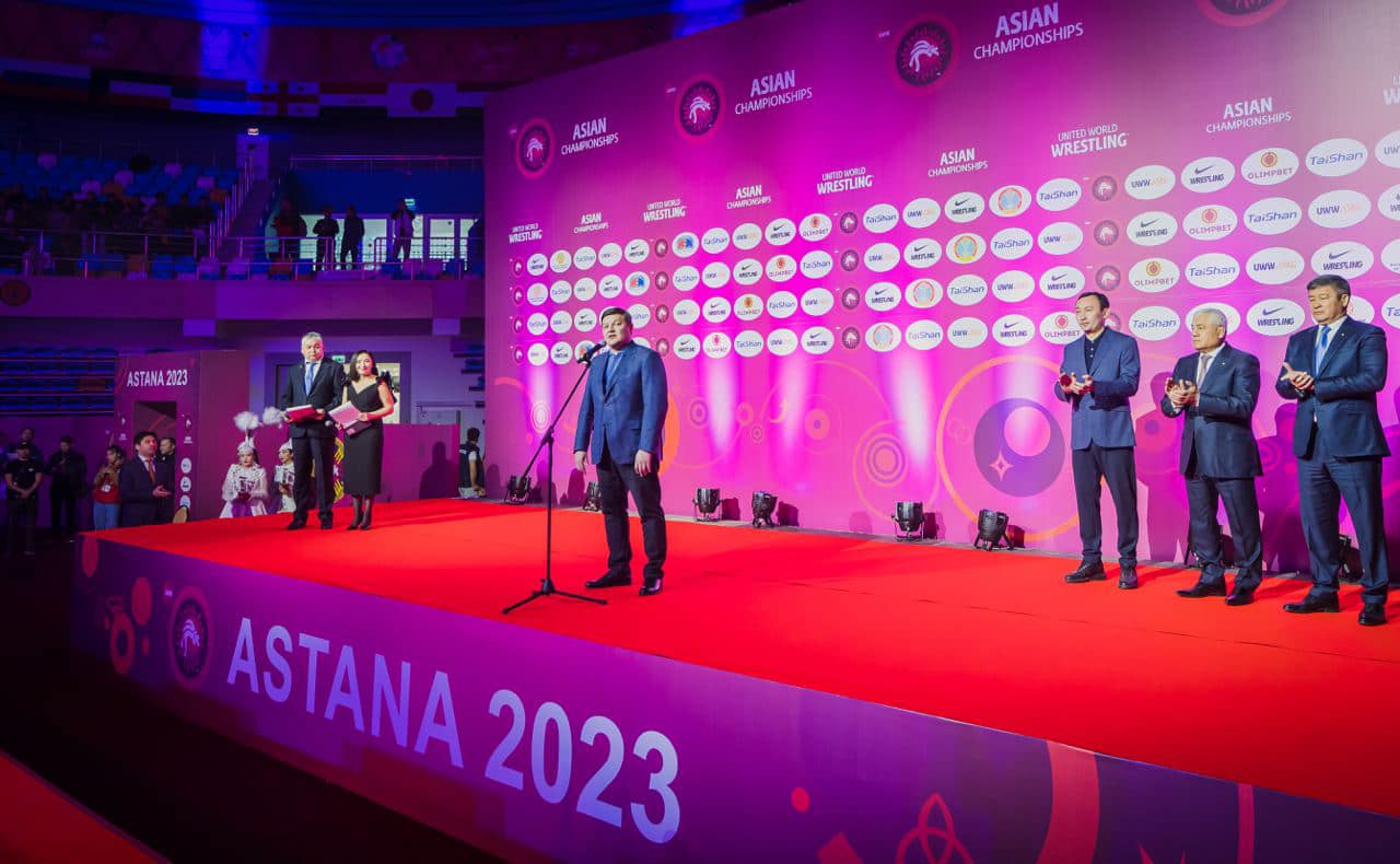 Астанада күрес түрлерінен Азия чемпионаты басталды
