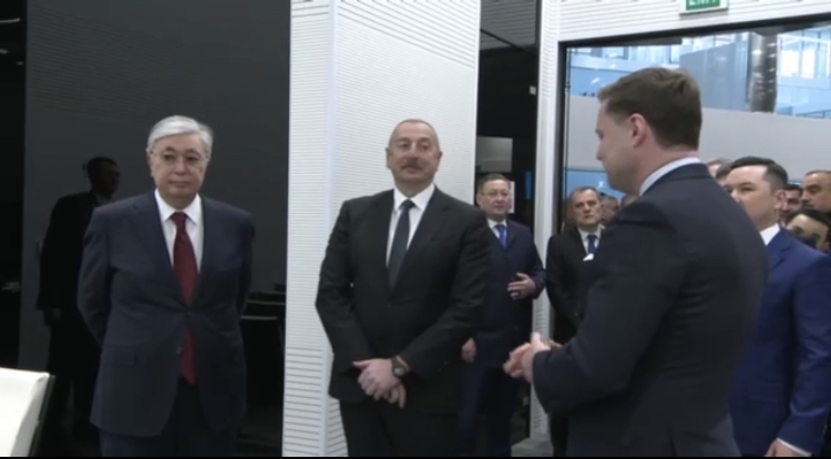 Қазақстан мен Әзербайжан президенттері АХҚО-ға барды