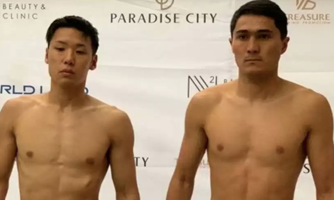 Мейірім Нұрсұлтанов салмақ өлшеу рәсімінен өтті