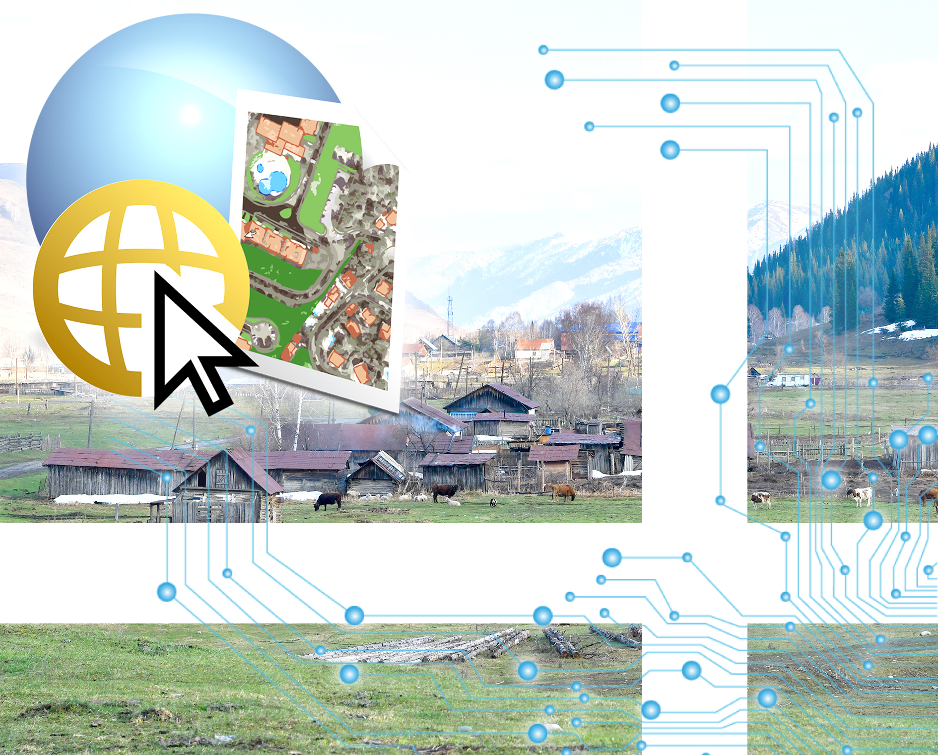 Ауылдар ақпараттық жүйеге енеді