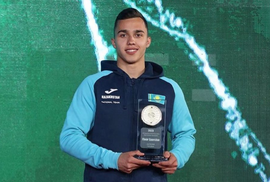 Милад Карими әлем кубогі кезеңдерінің үздік гимнасты атанды