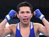 Санжар Тәшкенбай қарсыласын нокдаунмен жеңді