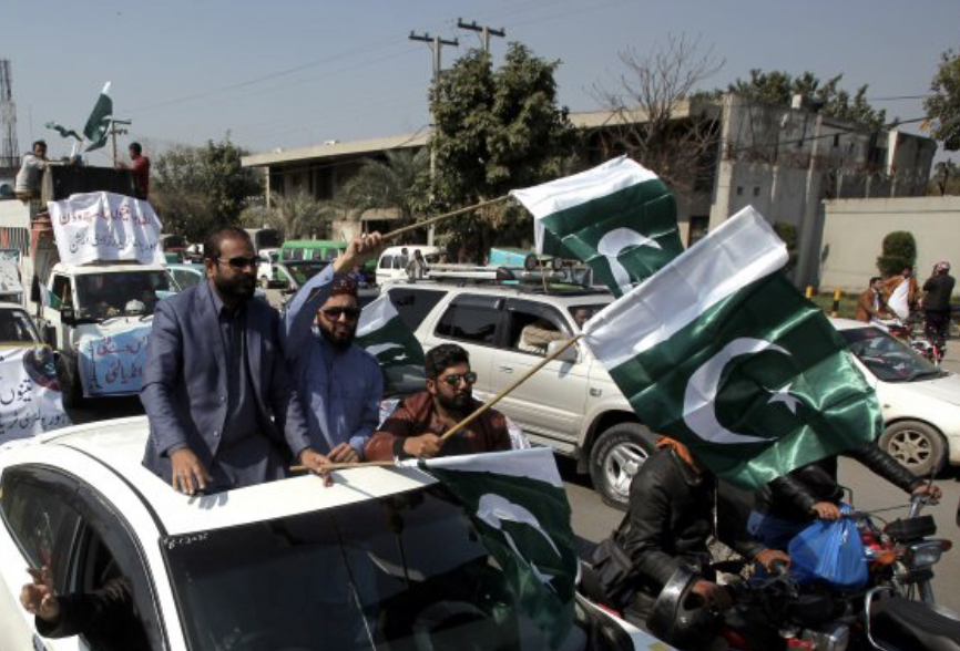 Пәкістан халқы наразылыққа шықты