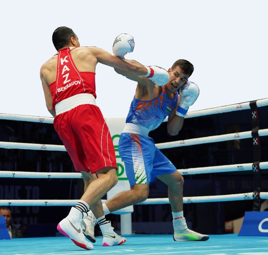 Жеті боксшы – ширек финалға шықты