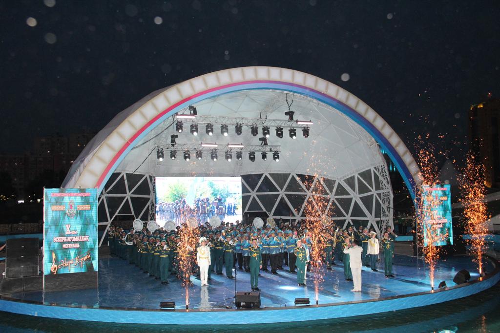 Рәміздер күніне орай «Әскери керней» фестивалі өтті