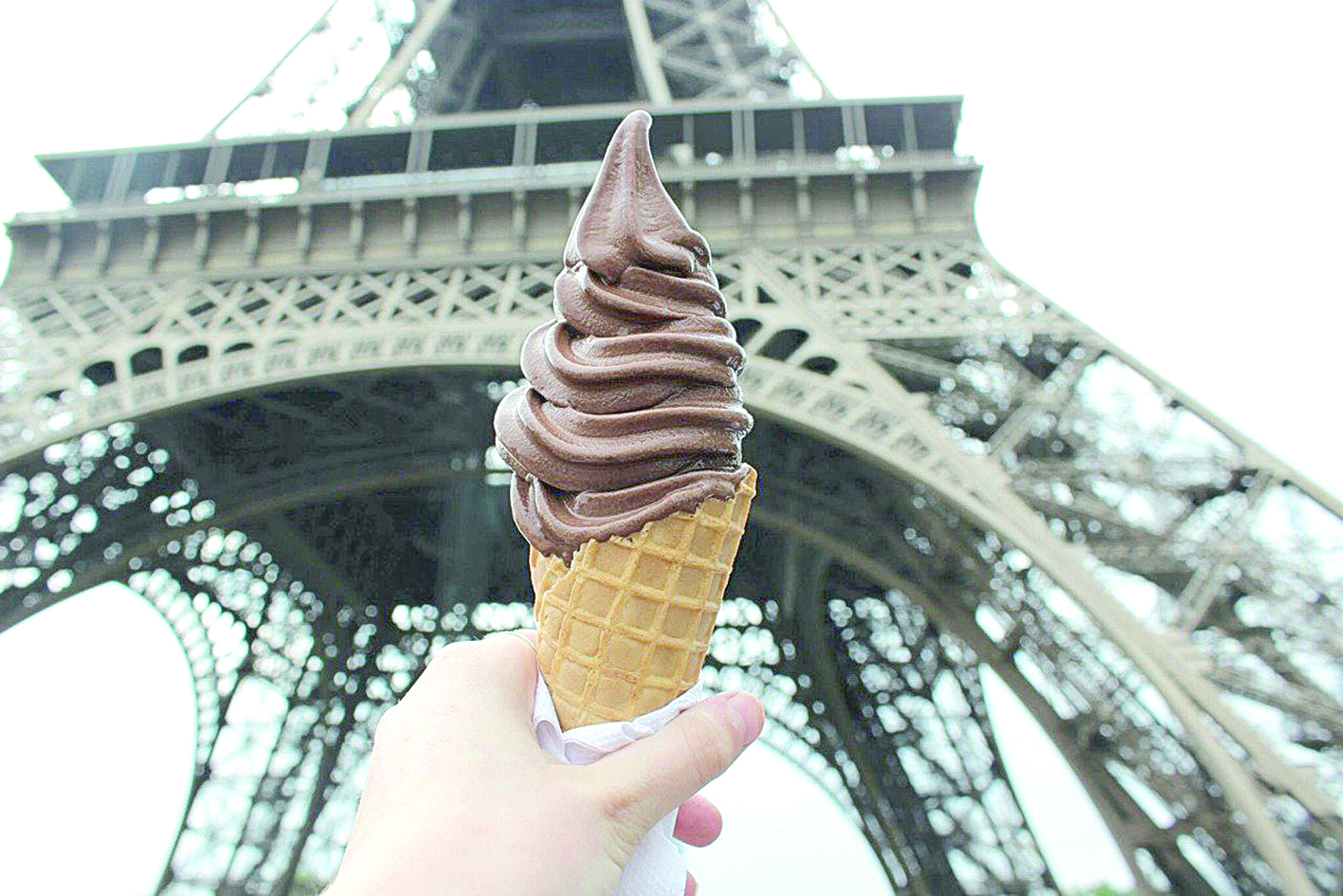 Француз балмұздағының дәмі керемет!