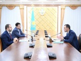 Мәулен Әшімбаев Мұсылман ақсақалдар кеңесінің бас хатшысымен кездесті