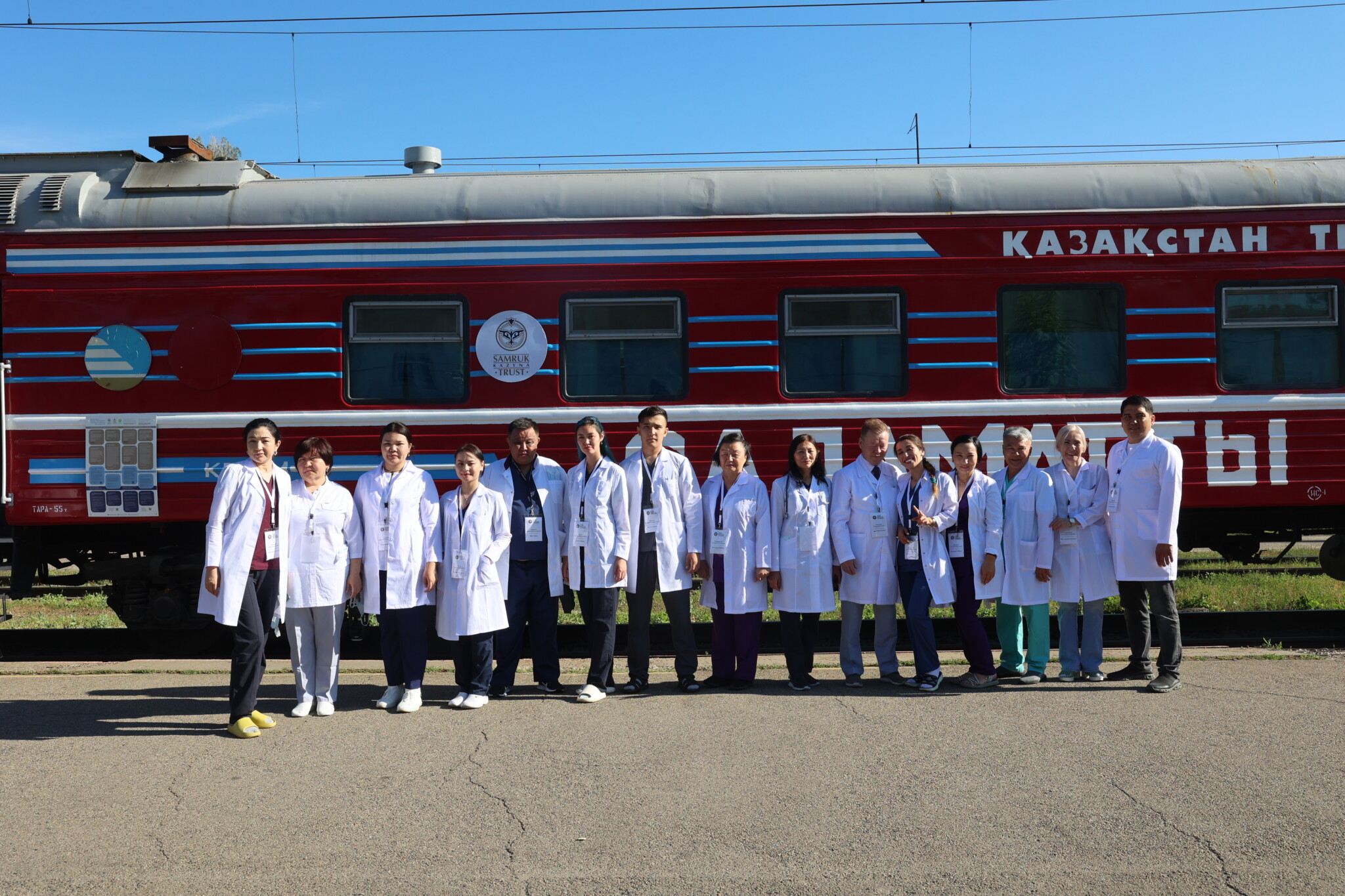 Медициналық пойыз – Павлодар облысында
