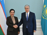 Президент Өзбекстан Республикасы Олий Мәжілісі Сенатының төрағасын қабылдады