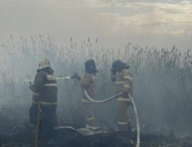 Астанадағы өрт оқшауланды