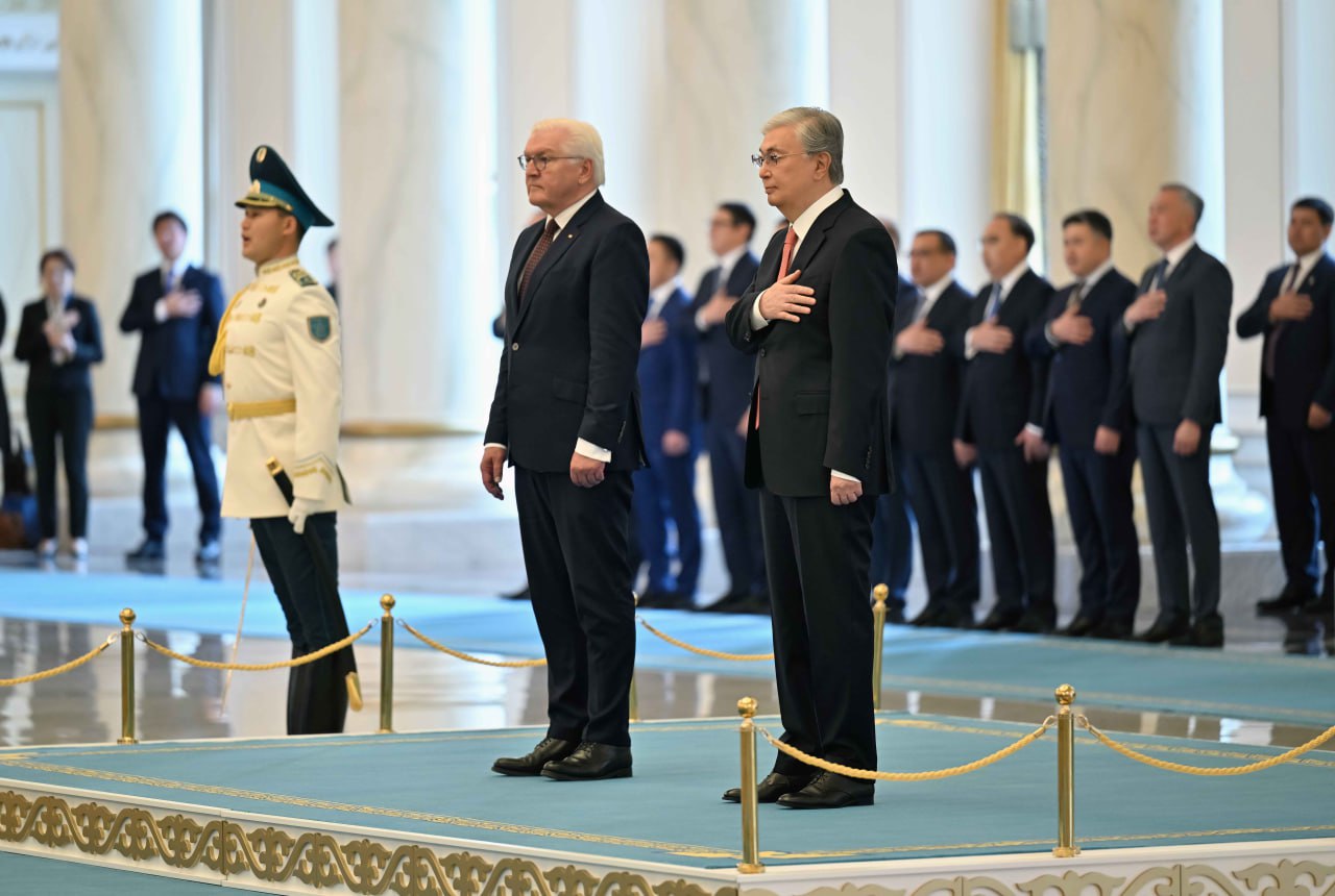 Мемлекет басшысы Германия Президентін Ақордада қарсы алды