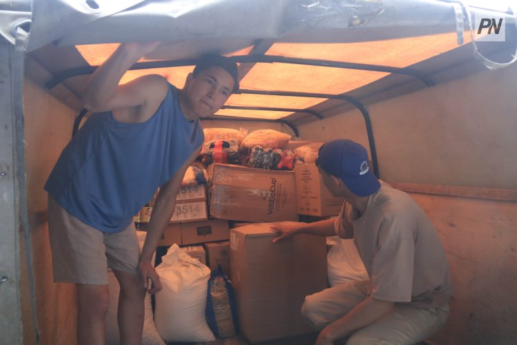 Керекуліктер көмек жіберді