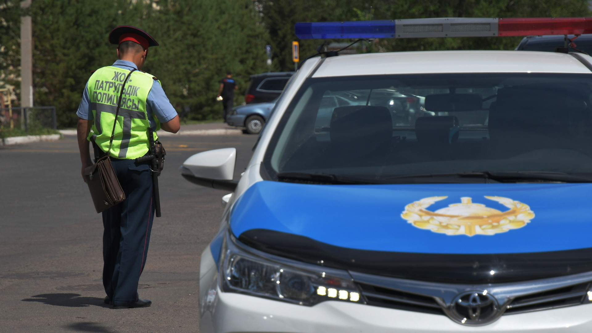 Шымкентте кортежге қатысқан 9 жүргізуші жазаланды