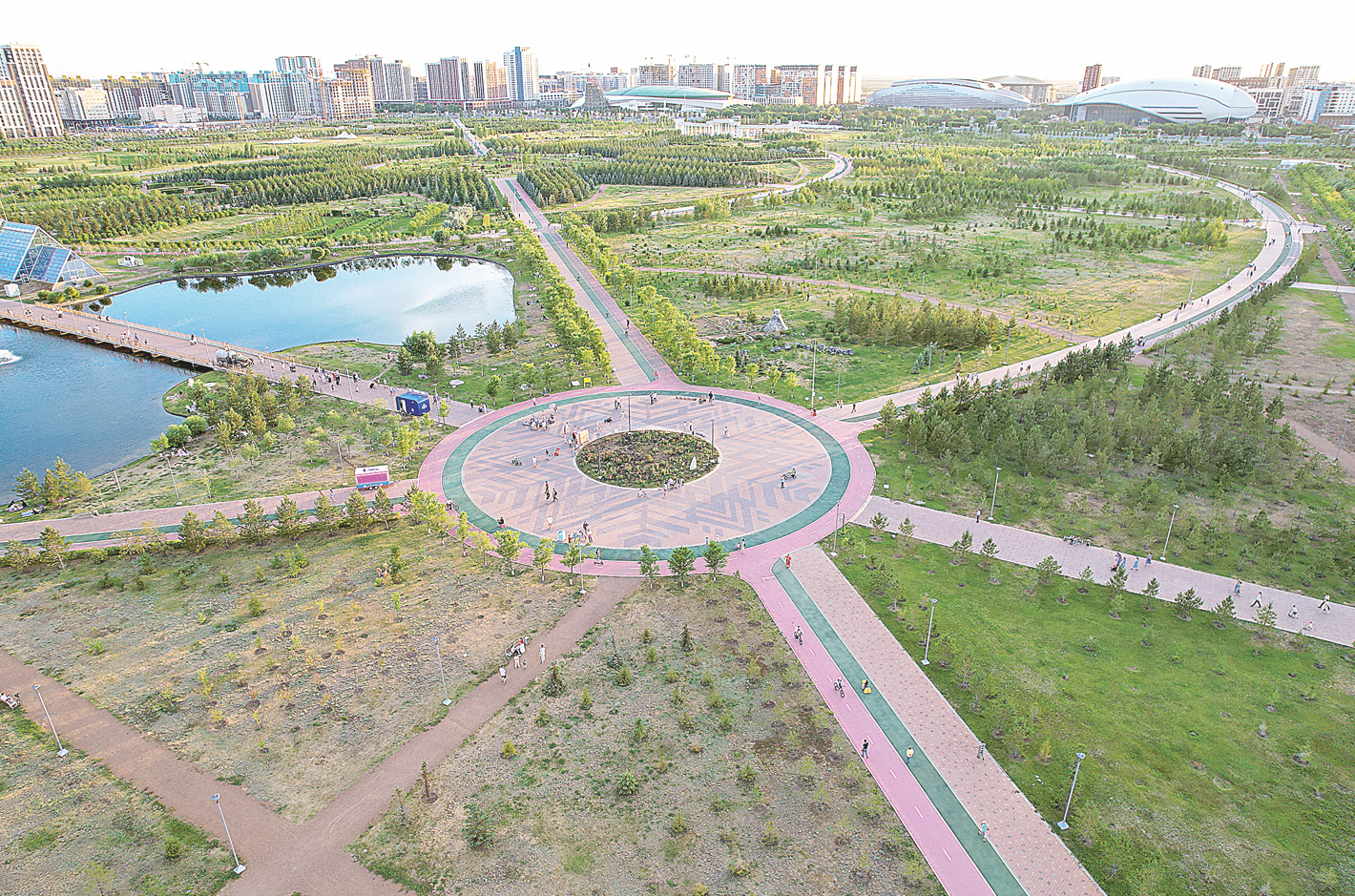 Жанға жайлы жасыл белдеу