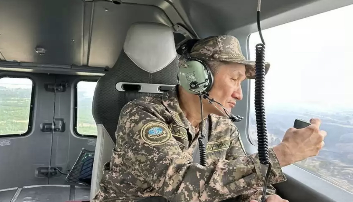 Ертіс орманындағы өрт: жағдай бақылауға алынды