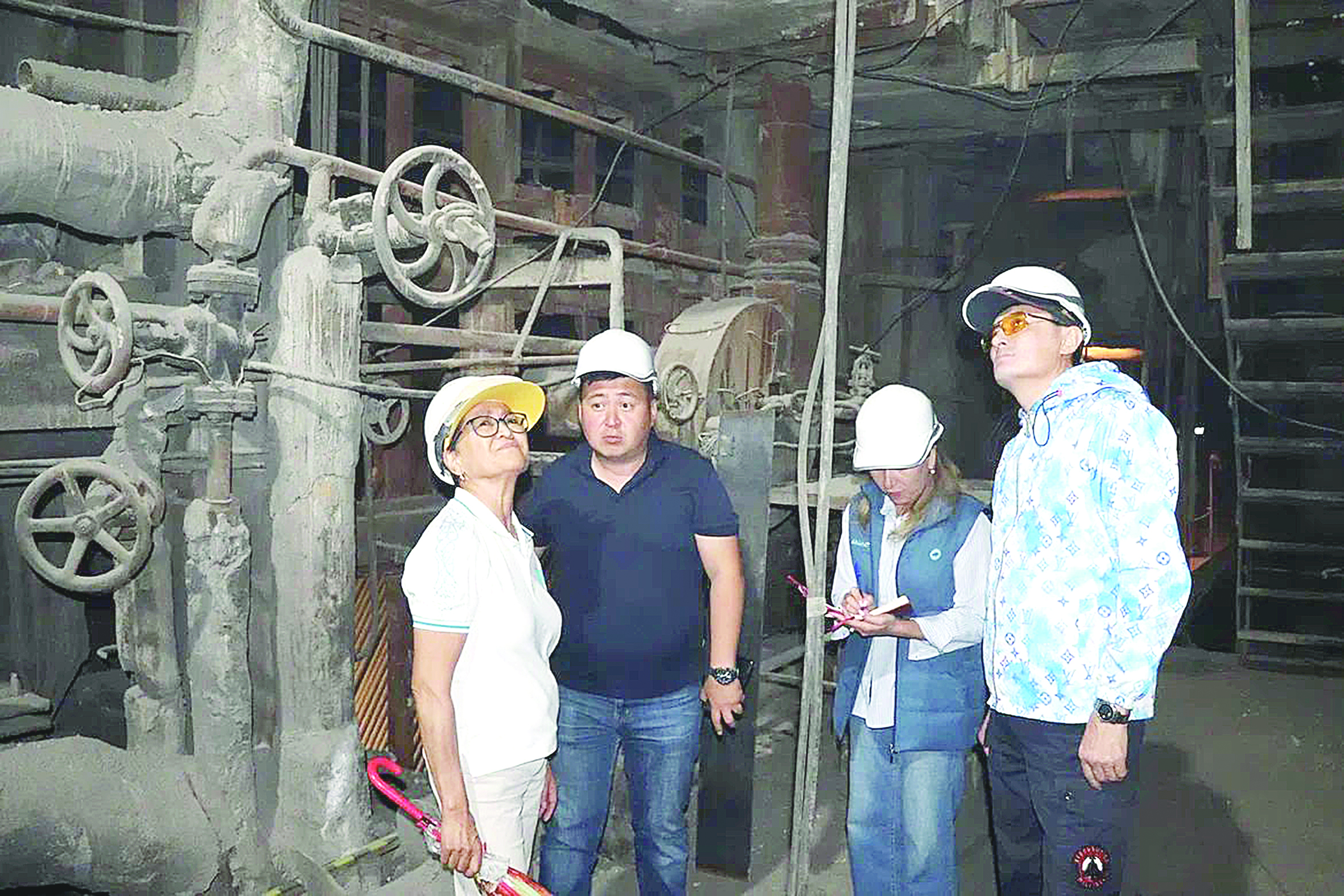 Жөндеу жұмыстарымен танысты