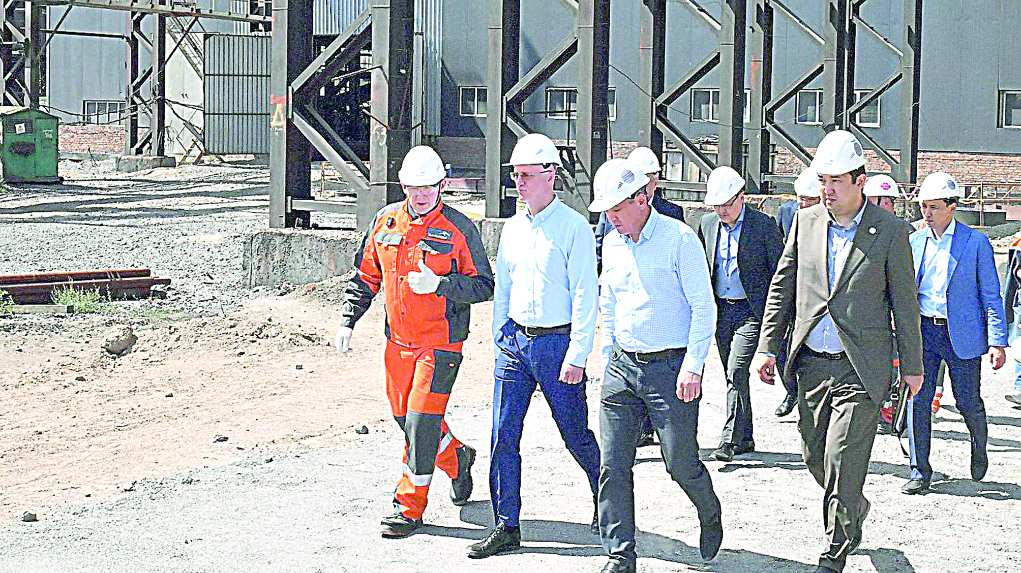 Жылу жүйелері жөнделіп жатыр