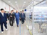 Президент Hyosung Financial System Vina компаниясының өндіріс алаңын аралады