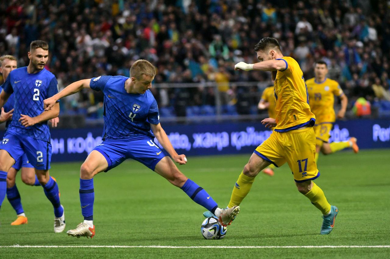 Отыз мың жанкүйердің өкініші. Қазақстан Финляндия құрамасынан 0:1 есебімен жеңілді