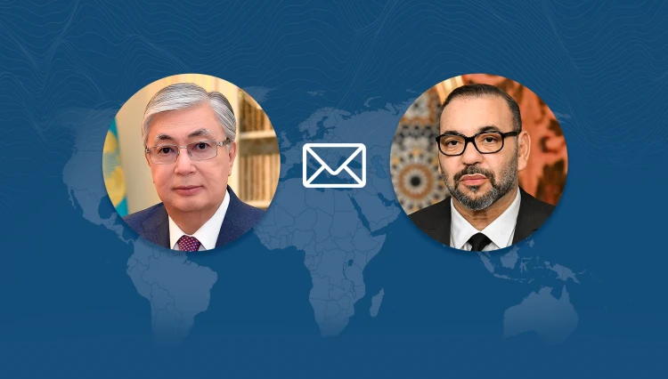 Президент Марокко Короліне көңіл айту жеделхатын жолдады