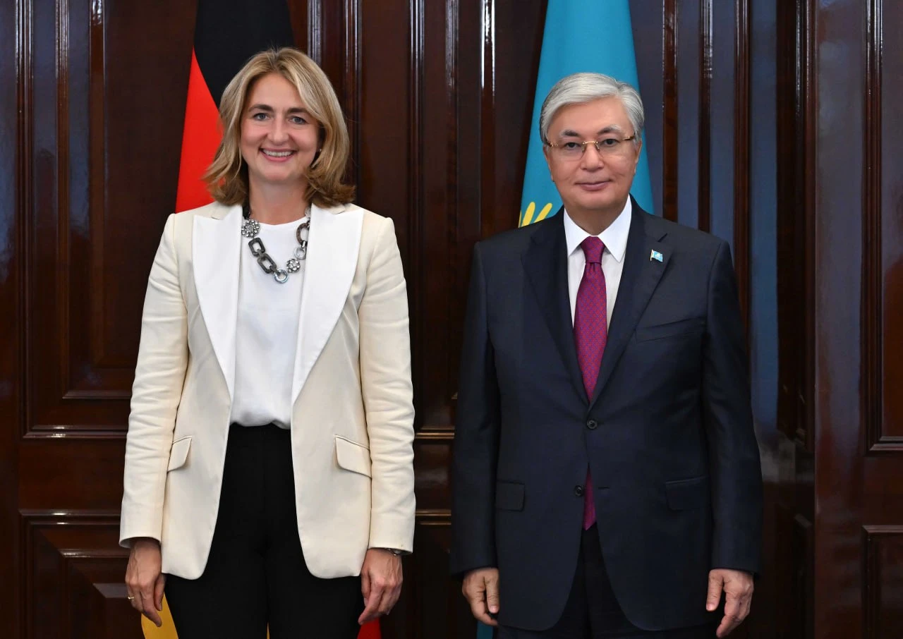 Президент Euler Hermes агенттігінің басқарма мүшесі Эдна Шёнені қабылдады