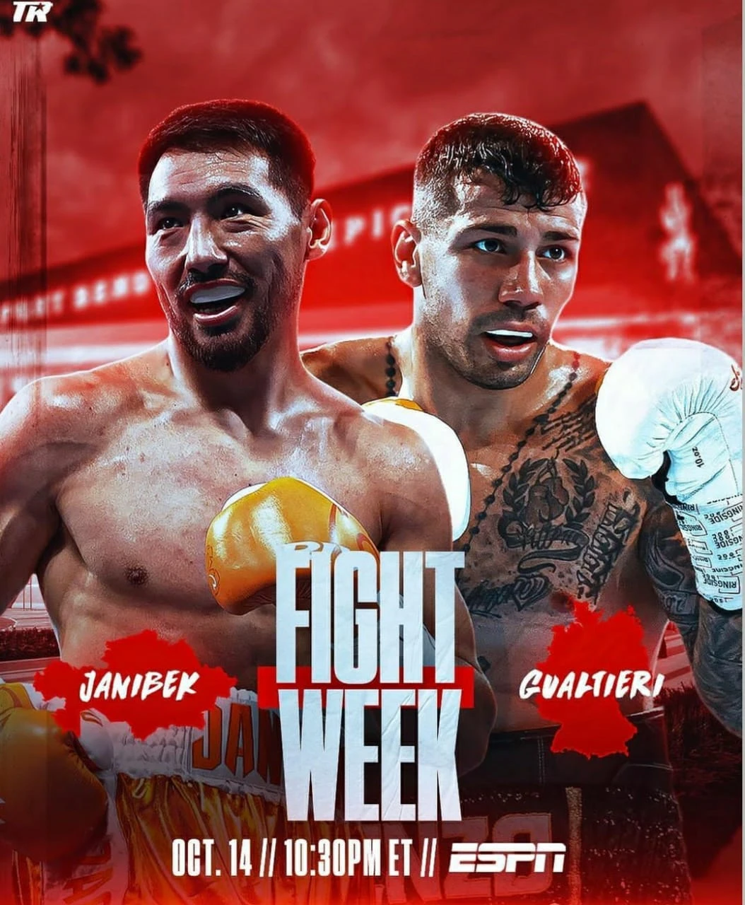 Жәнібек Әлімханұлы – Винченцо Гуальтери жекпе-жегінің тікелей  көрсетілімі