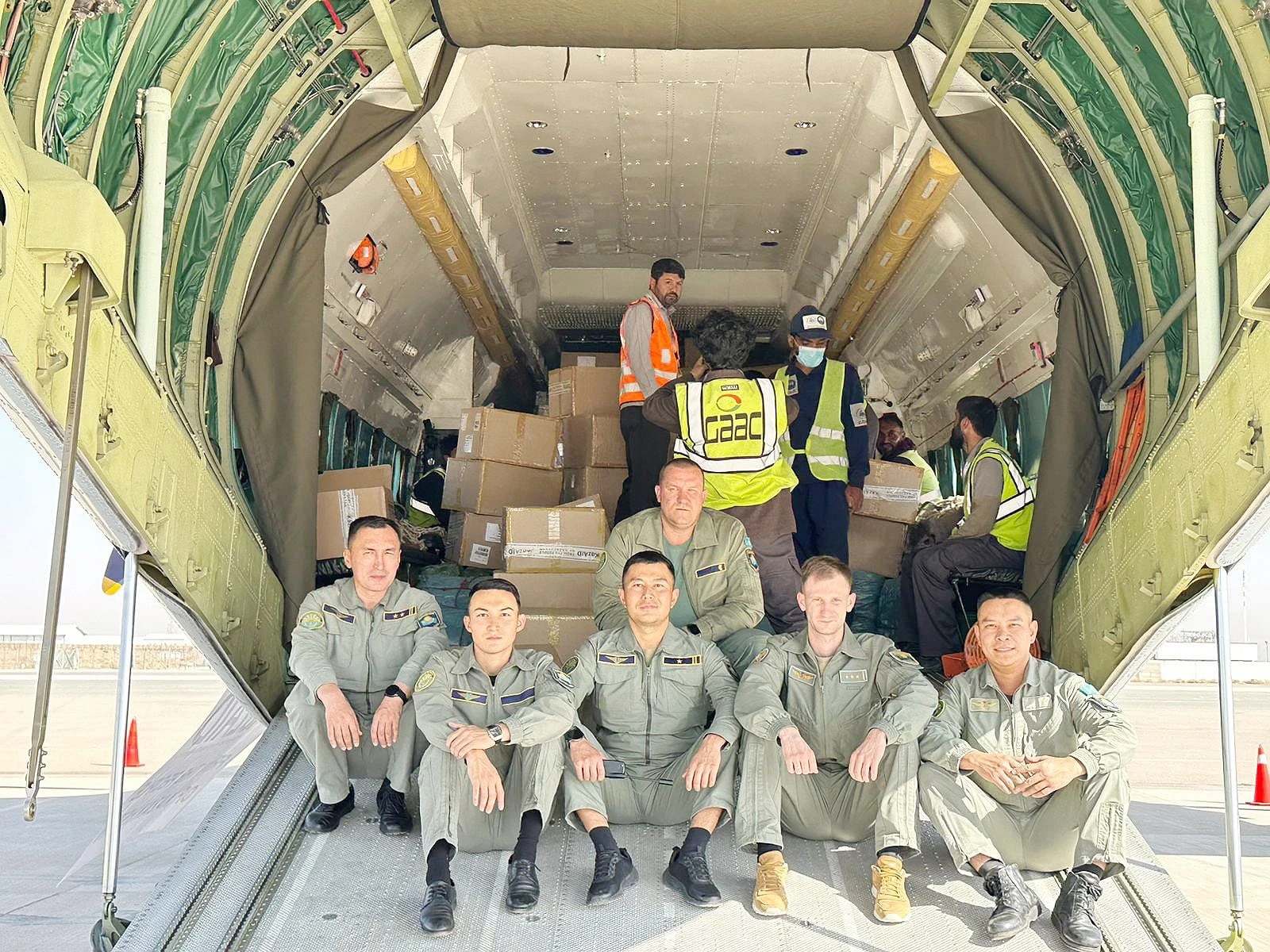 Гуманитарлық көмек жеткізілді