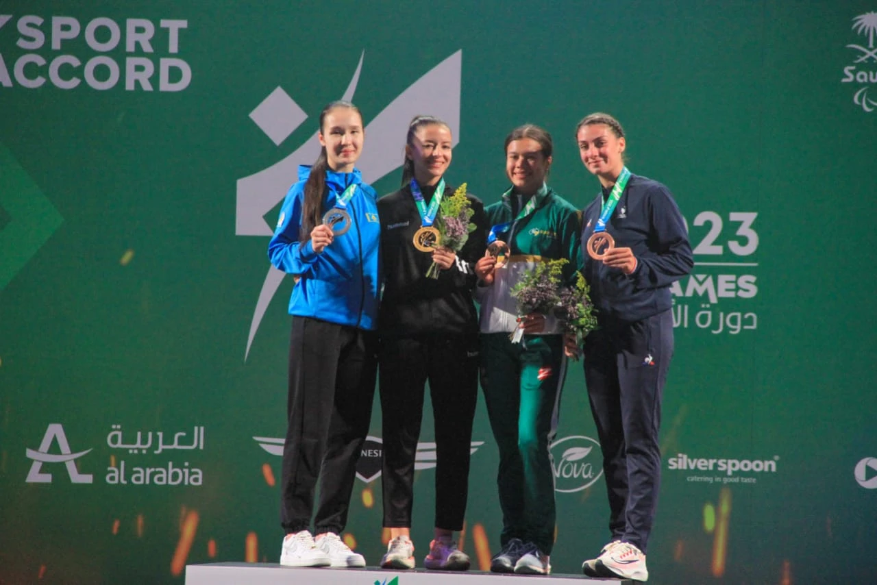 Бэлла Самашева Бүкіләлемдік жауынгерлік өнер ойындарында  күміс медаль иеленді