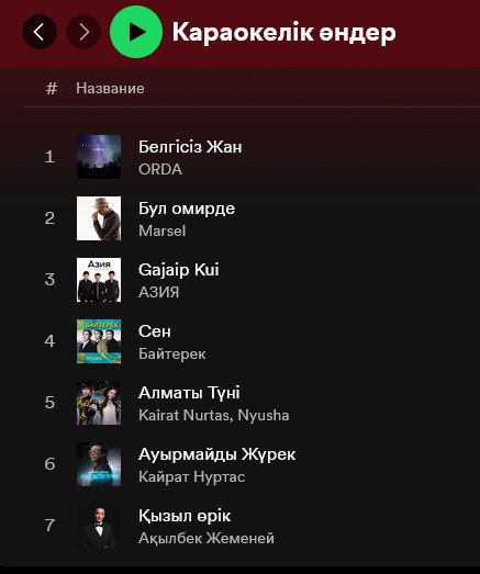 Қазақ әндері