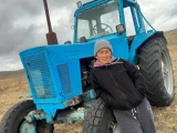 Тракторшы келіншек