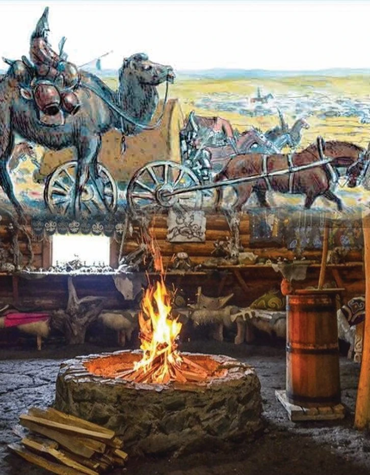 Көшпелілердің көне моншасы