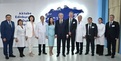 Президент Heriot-Watt университетінің Ақтөбе қаласындағы филиалына барды