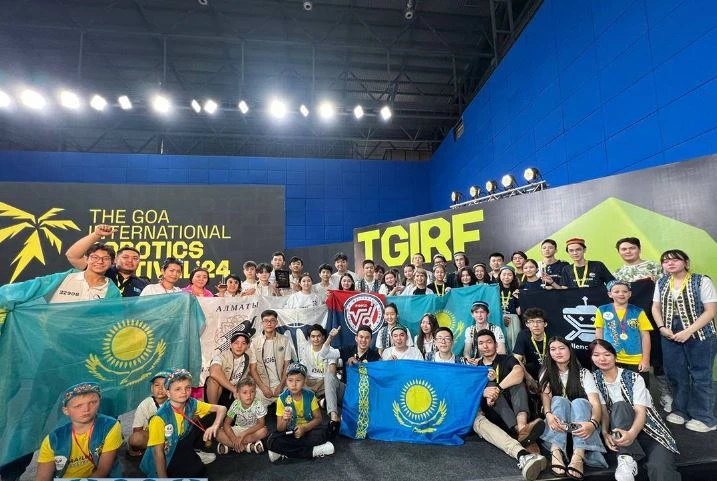 Робототехника чемпионаты: Қазақстан құрамасы Үндістанда 6 марапатқа ие болды