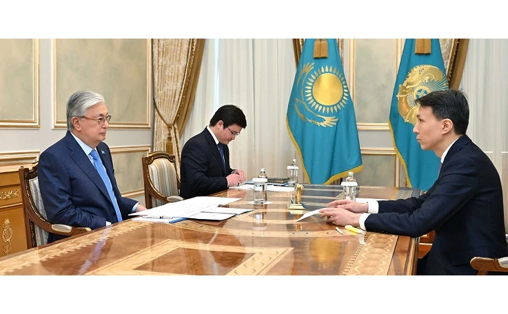 Қасым-Жомарт Тоқаев «Қазатомөнеркәсіп» басшысының есебін тыңдады