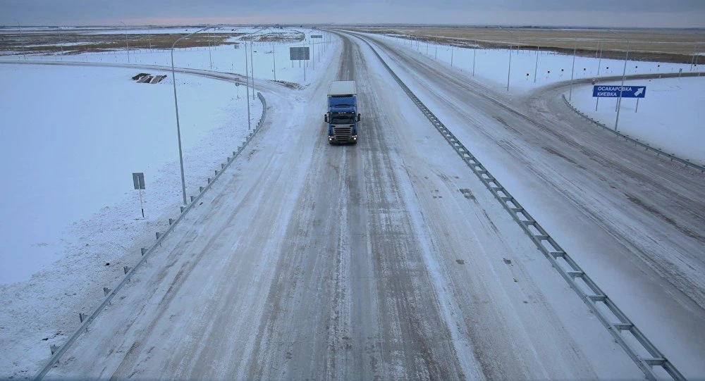 Ауа райына байланысты бірнеше жол учаскесі жабылды